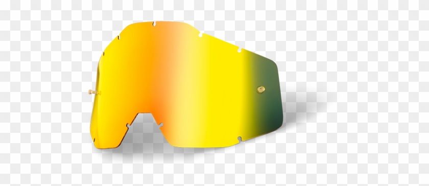 100% Replacement Lens - 100 Percent Gold Accuri-racecraft-strata Mx Goggle #1020358
