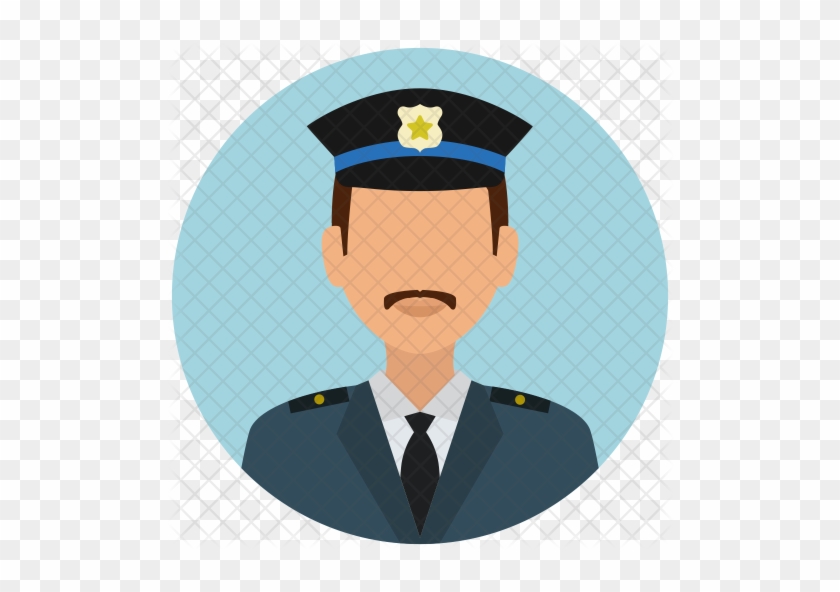 Policeman Icon - Police Officer #1020378