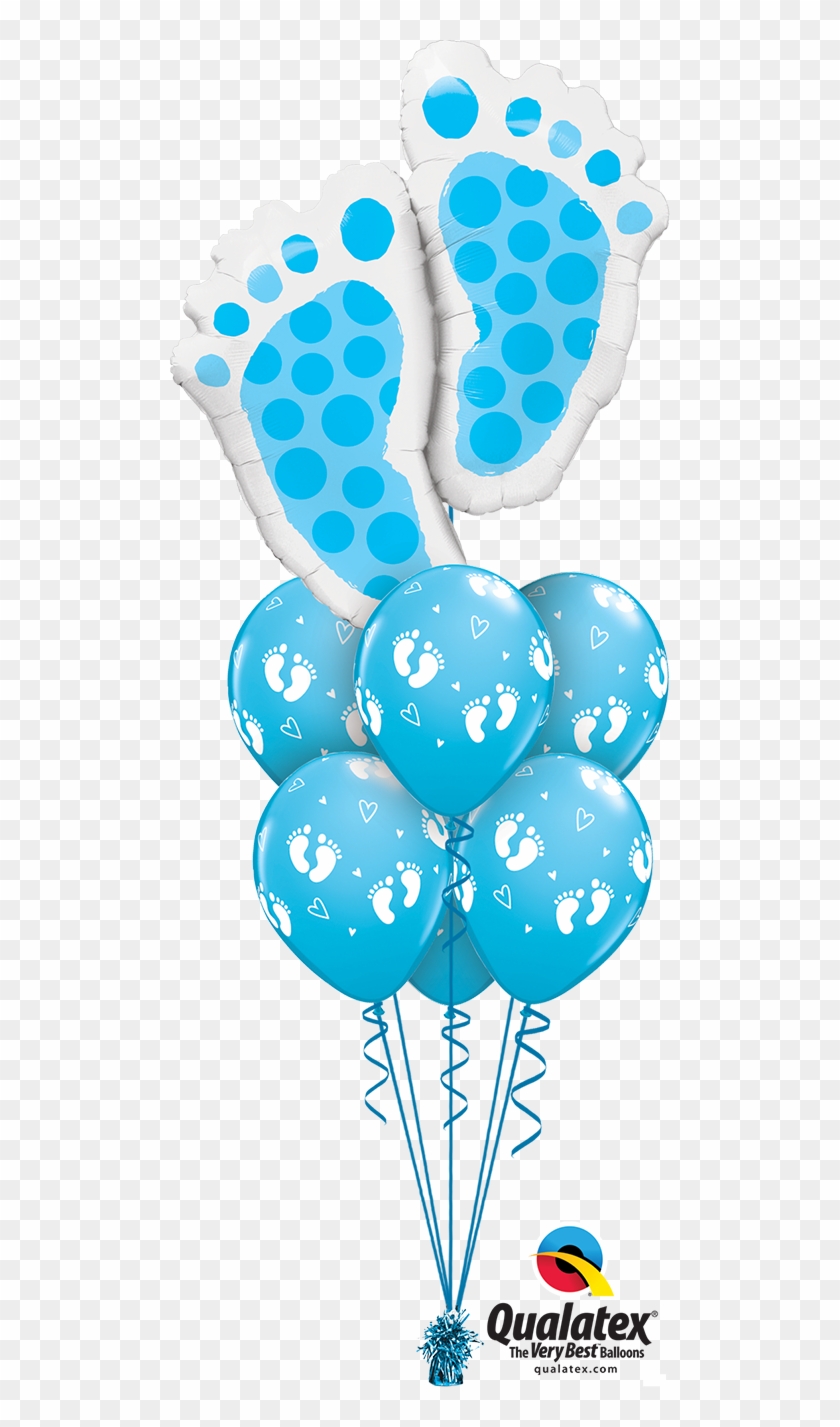 Welcome Qualatex BABY SHOWER New baby BOY/GIRL Latex & Foil Party Balloons 