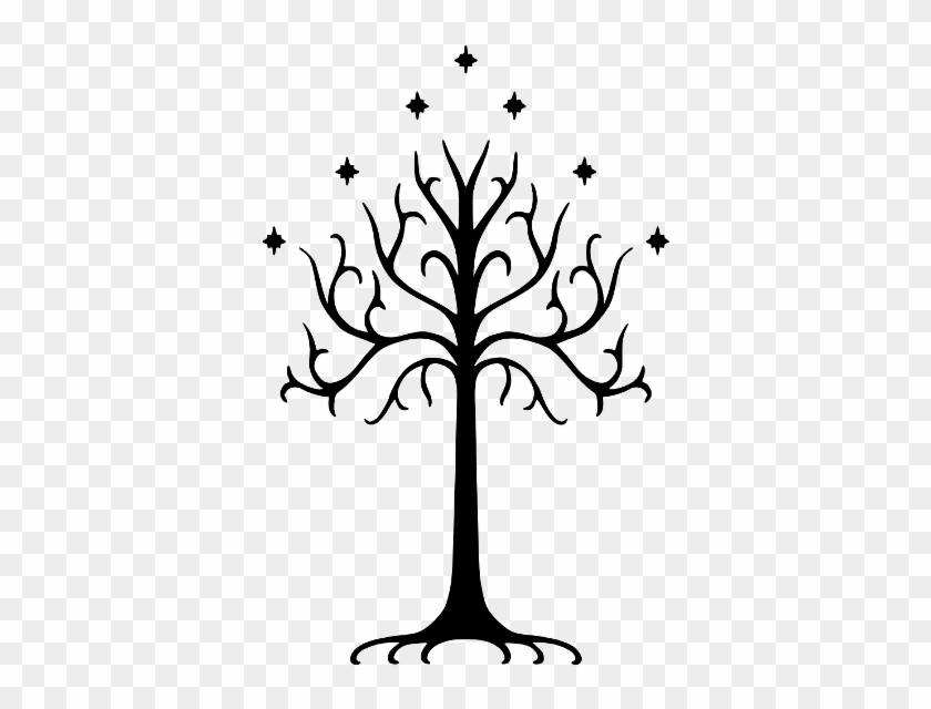 The White Tree Of Gondor I Have This On My Foot Lol - Lord Of The Rings Tree #1020423