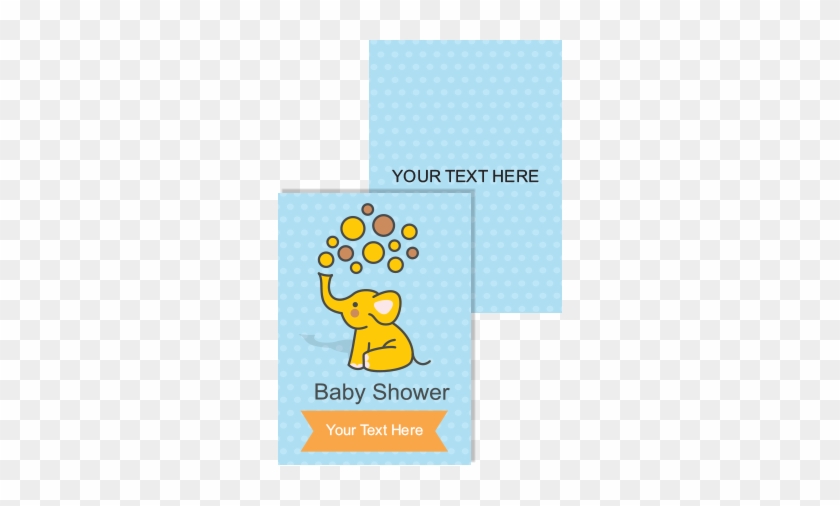 Unique Baby Shower Invitation Card - Cartoon #1020432