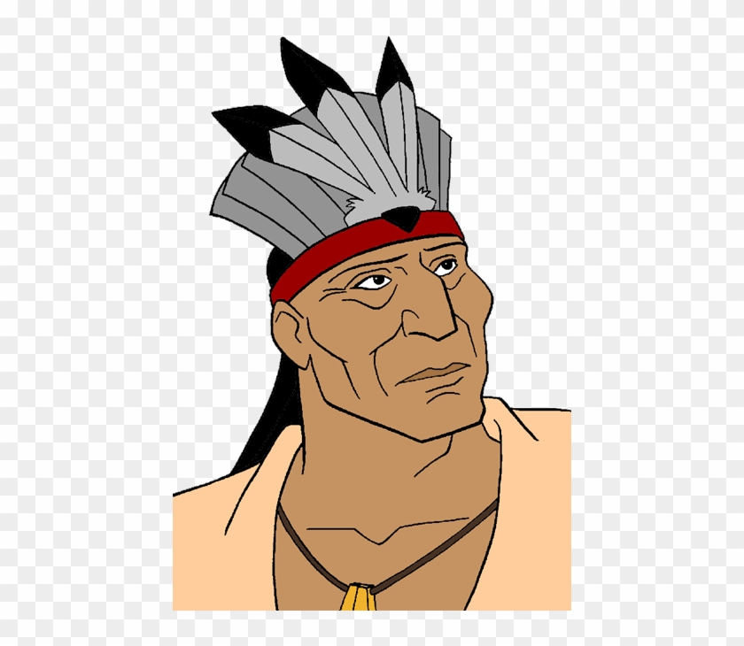 Chief Clipart Cartoon - Powhatan Clipart #1020441