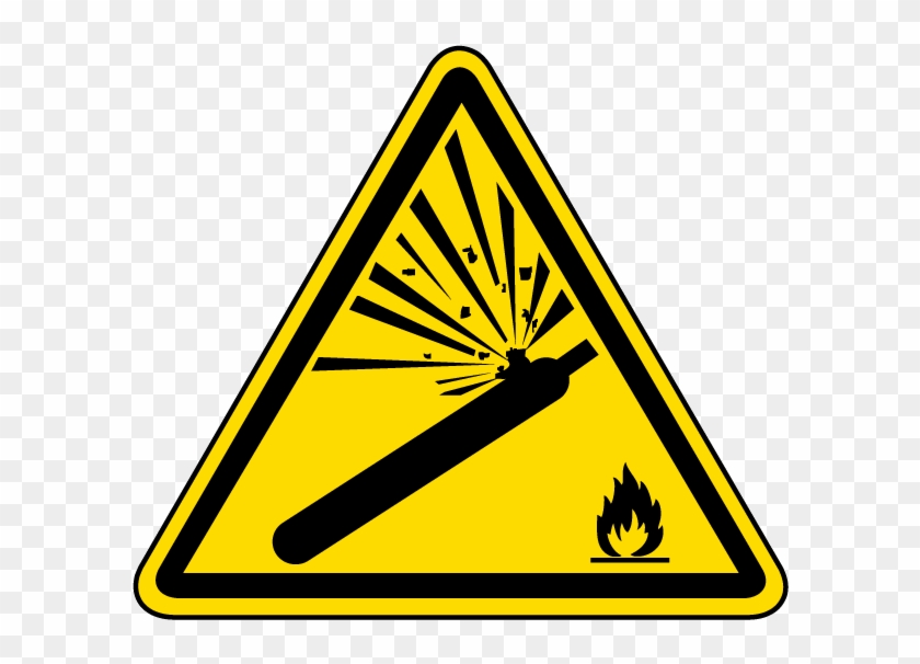 Explosive Material Tnt Explosion Sign Clip Art - Flammable Symbol #1020493