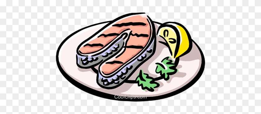 Salmon Clipart Transparent Fish - Grilled Fish Cartoon Png #1020501