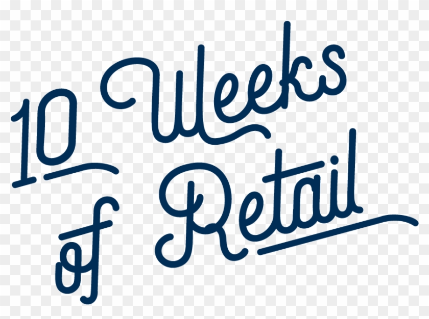 10 Weeks Of Retail Logo - Really Nice Things Cojín Eureka Beige Y Rojo 50x35 #1020534