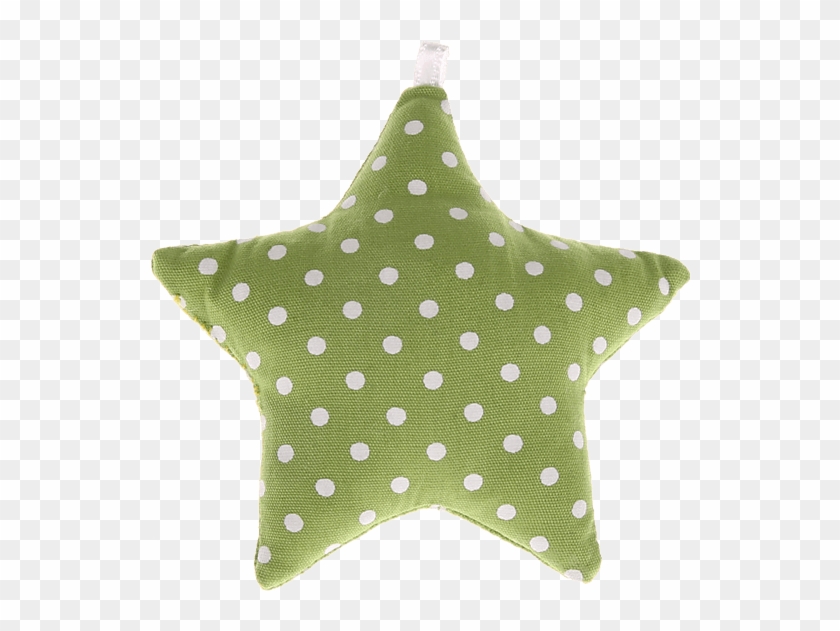 Textile Star Light Green Spots - Scalable Vector Graphics #1020572