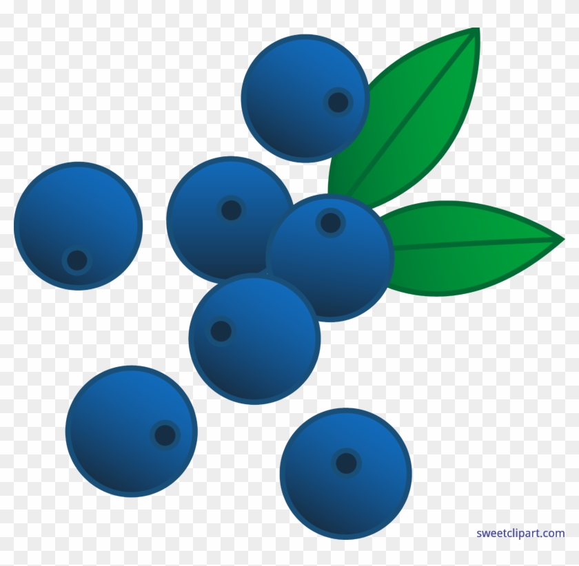 Berries Blueberries Clip Art - Clipart Blueberry #1020595