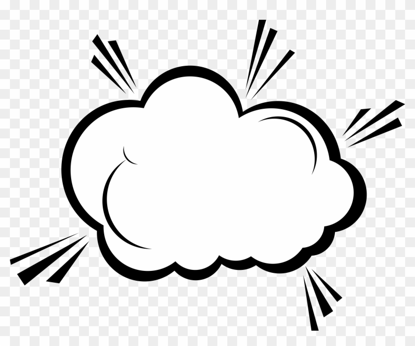 Speech Balloon T Shirt Cartoon Cloud - Hey Look Message From Clouds Shower Curtain #1020631