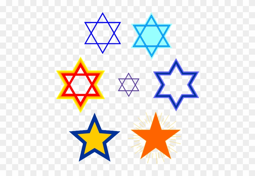 Star Of David Tattoo - Star Of David Symbol #1020638