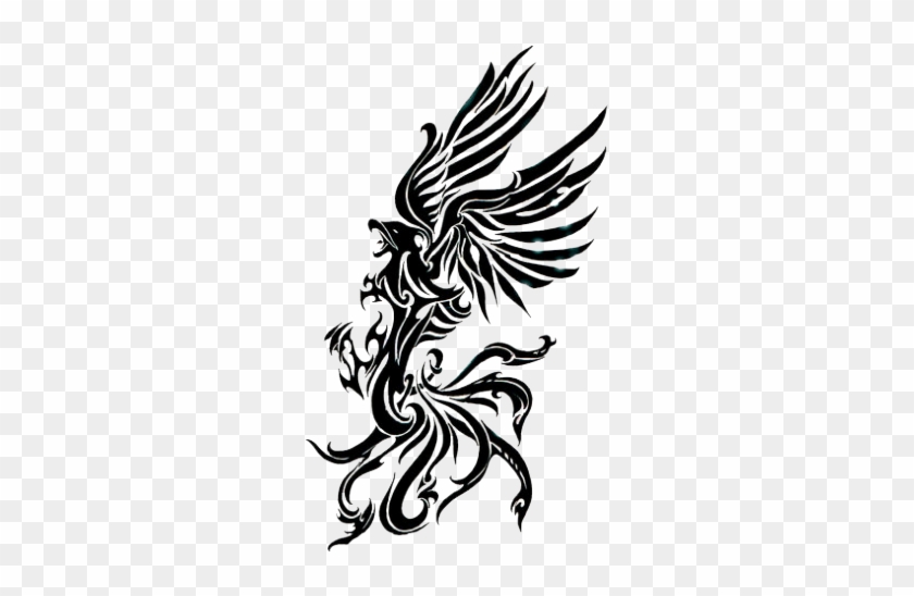 Phoenix Tattoos Png Transparent Images - Phoenix Tribal #1020682