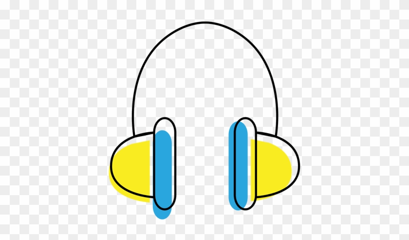 Music Headphone Icon Transparent Png - Audio Headphone Icon Png #1020707