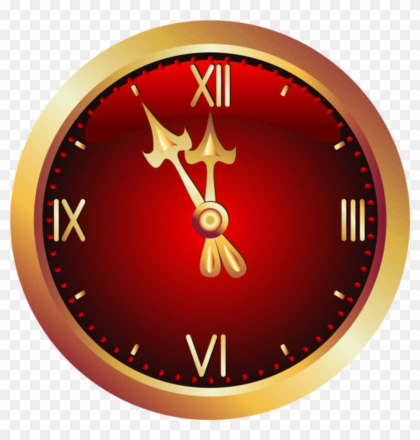 Christmas Clock - Clock Images In Png #1020716
