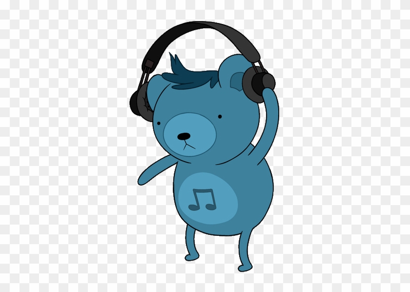 Dj Bear With Headphones - Adventure Time Party Bear #1020715