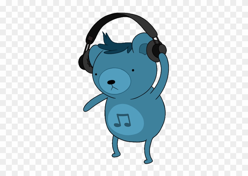 Dj Bear With Headphones - Adventure Time Party Bear #1020715