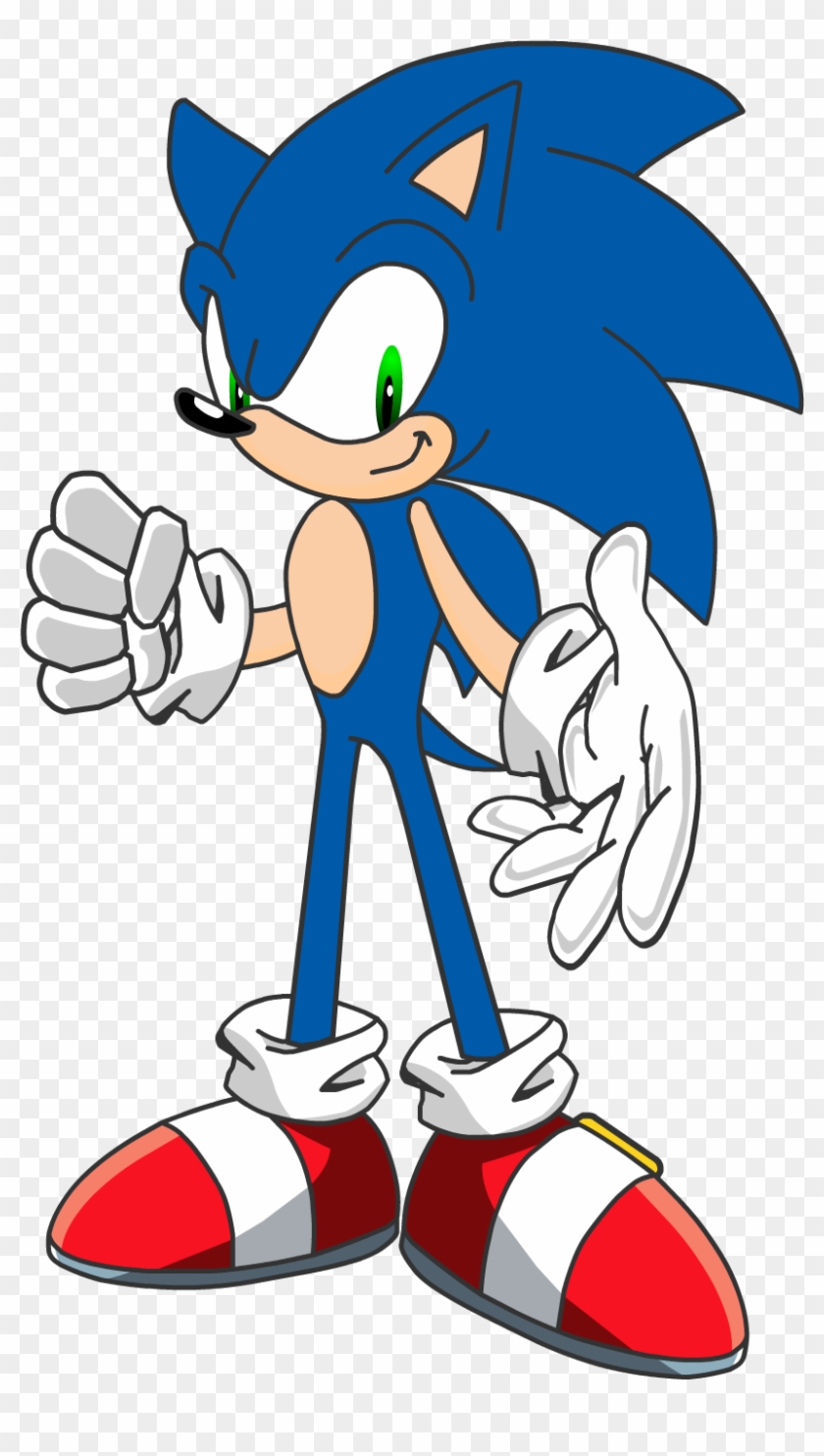 Sonic The Hedgehog Vector Art By Fireball Stars On - Sonic The Hedgehog Vector Art #1020723