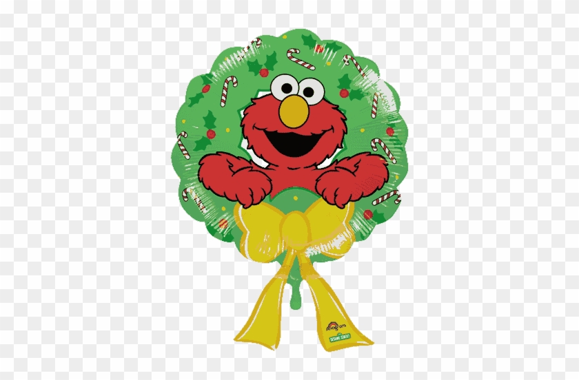 Elmo Christmas Clipart - Sesame Street Christmas Clipart #1020741