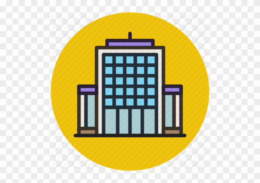 Office Building Clip Art - University Flat Icon #1020743