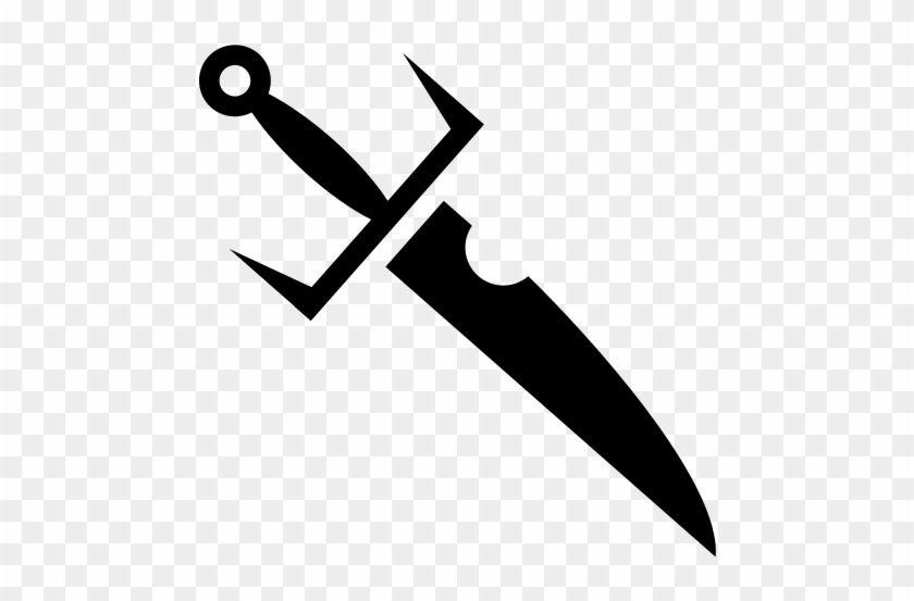 Computer Icons Dagger Clip Art - Dagger Icon Png #1020849