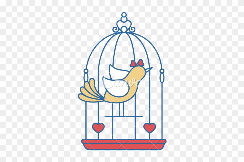 Pin Birdcage Clip Art - Pin Birdcage Clip Art #1021021