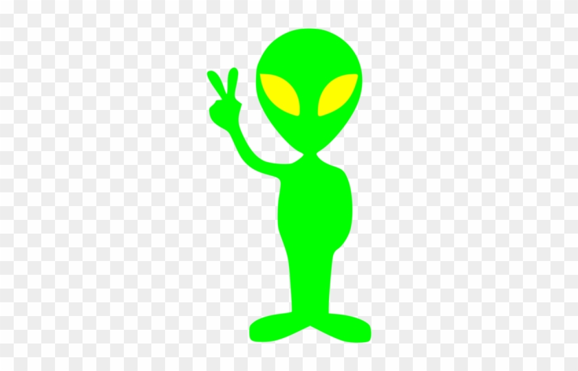 Alien & Sedition Acts - Alien Doing Peace Sign #1021148