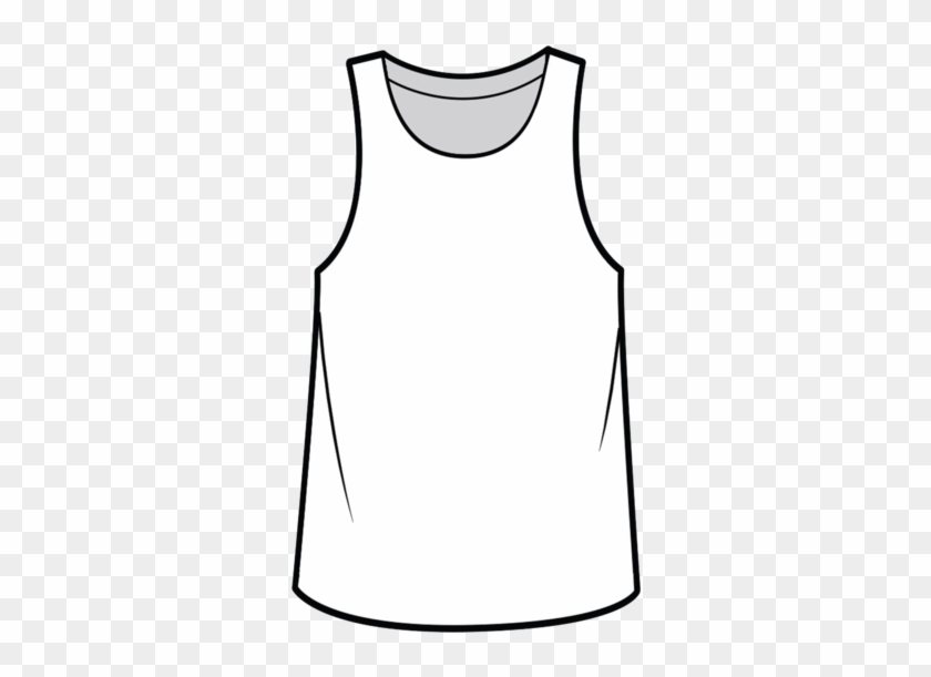 Tank Template - White Tank Top Template #1021246