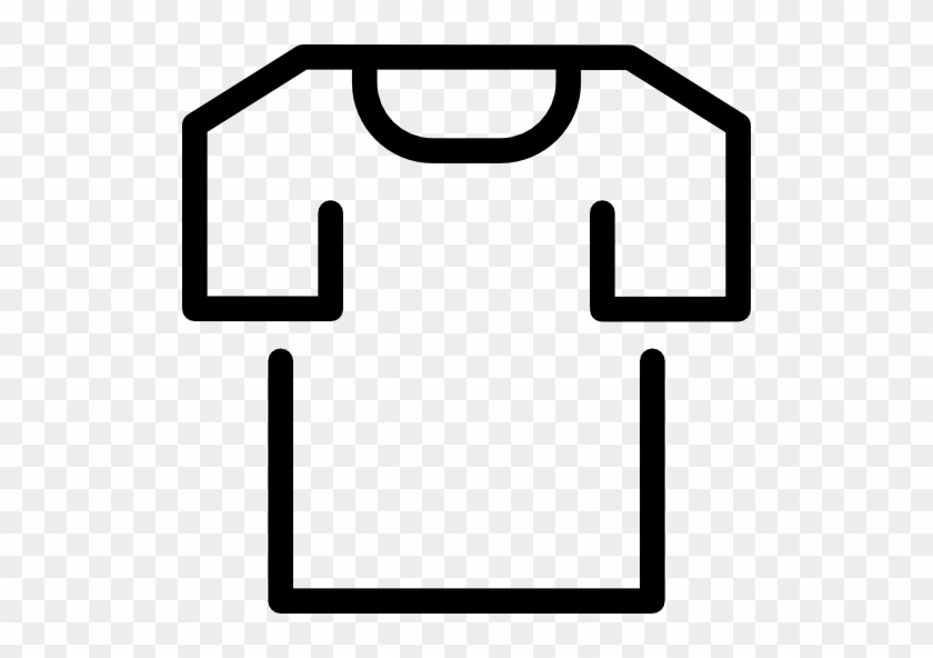 T Shirt Free Icon - Short Sleeves Clipart Transparent #1021256