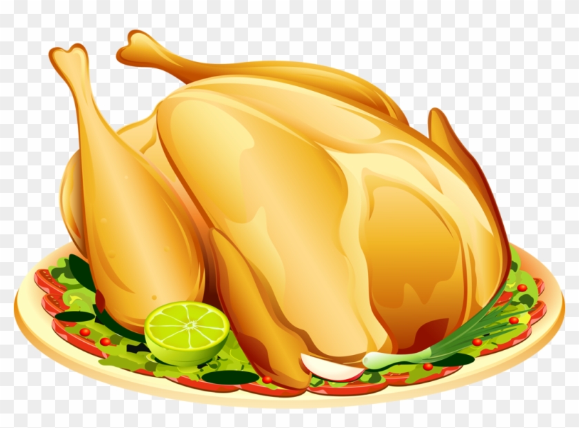 Creative Chicken Rice, Food, Breakfast, Lunch Png Image - Clip Art Roast Chicken #1021352