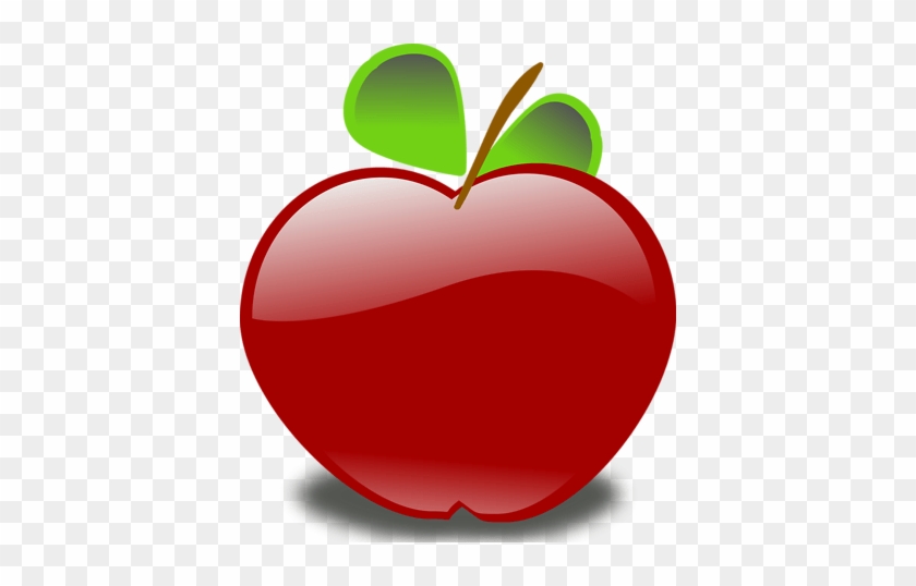 Apple Clipart Background - Transparent Background Clipart Apple #1021486