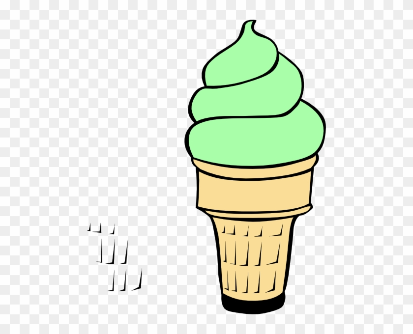 Clipart Of Cream, Ice And Serve - Ice Cream Cone Clip Art #1021723