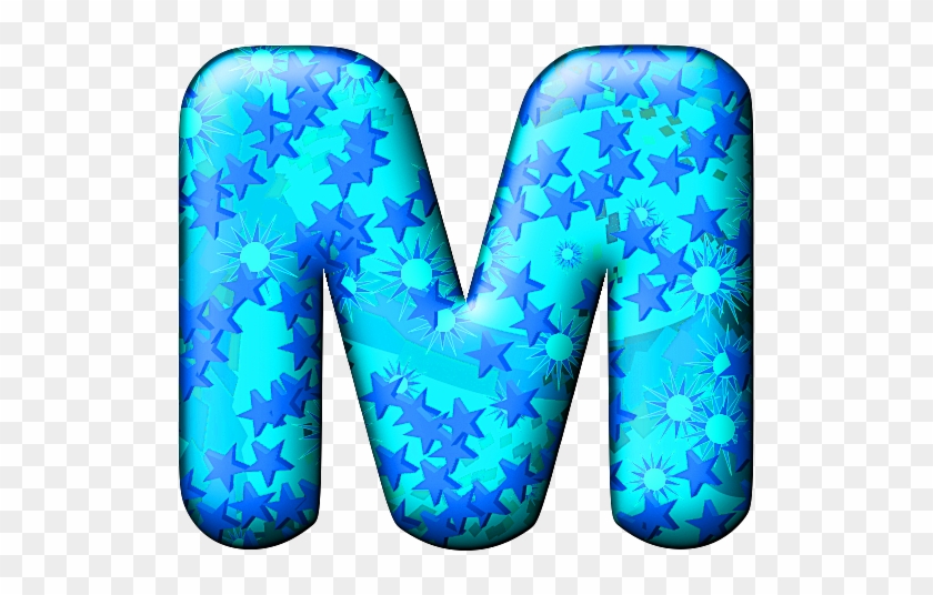 Party Balloon Cool Letter M - Cool Letter M #1021743