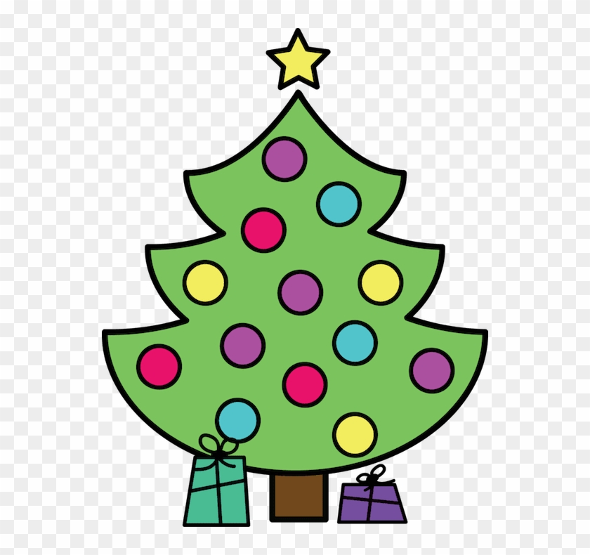 Christmas Tree Clipart Freebie By Gradeonederful - Christmas Tree #1021799