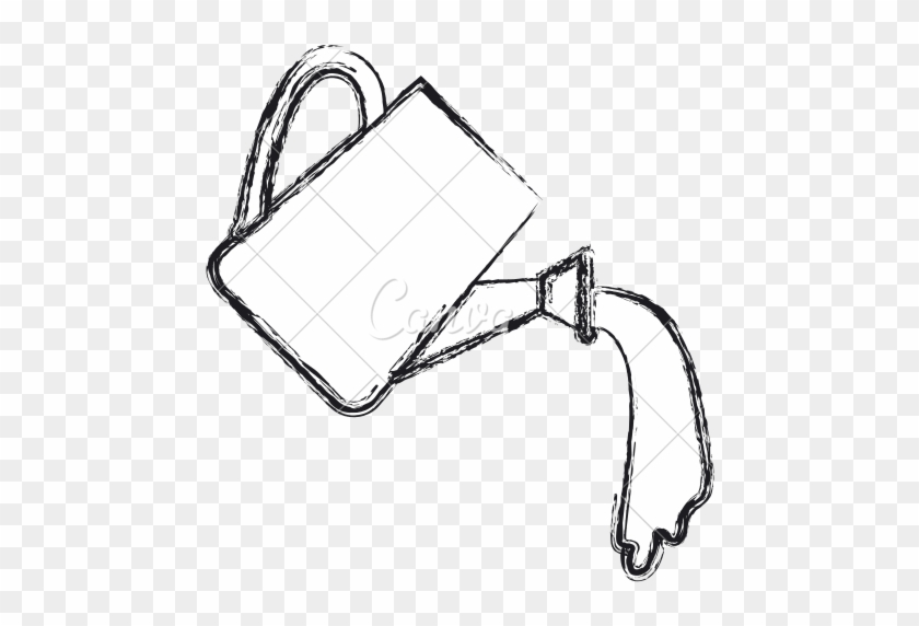 28 Collection Of Watering Can Drawing - Watering Can Drawing #1021832