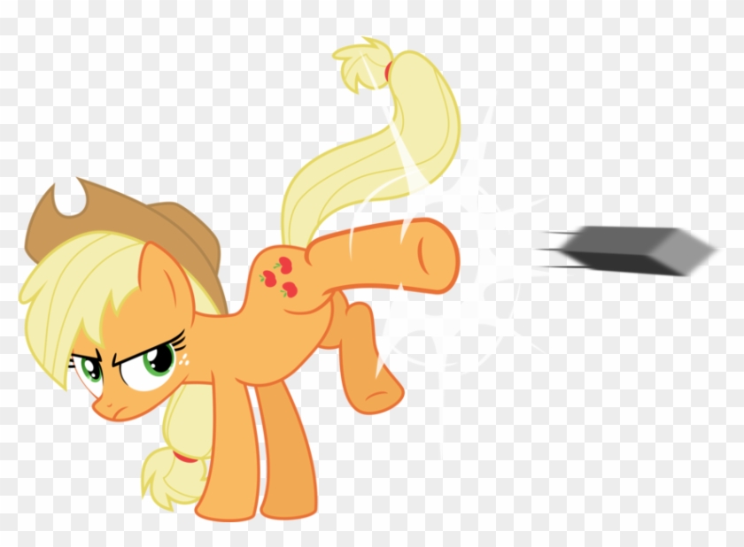 My Little Pony Xcii - Mlp Applejack Kick #1021911