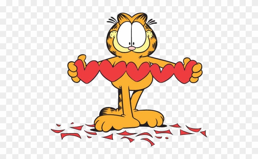 Animated Garfield Clip Art - Garfield Love #1021962