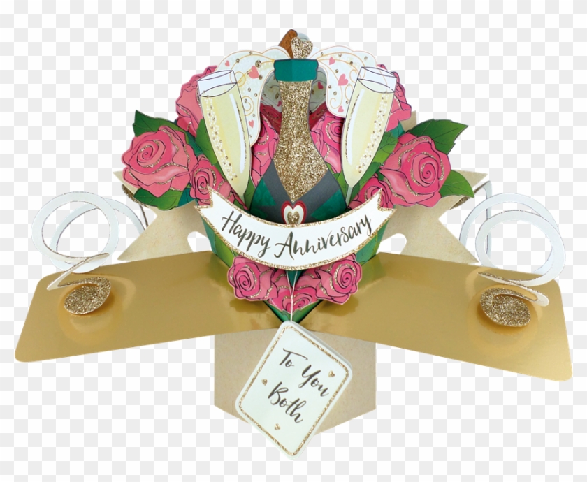 Happy Anniversary Pop-up Greeting Card - Second Nature Anniversary Pop Up Card Happy Anniversary #1022092