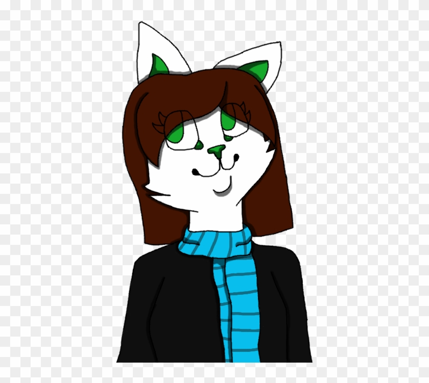 Anthro Cat Girl By Shyy-chan - Cartoon #1022100