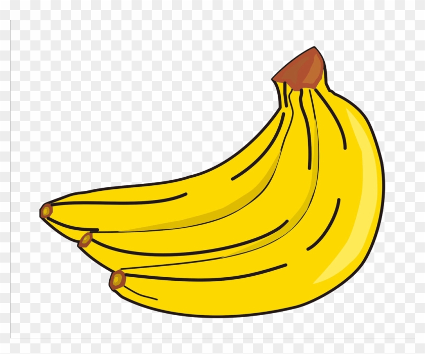 Banana Auglis Cartoon - Banana Png #1022188