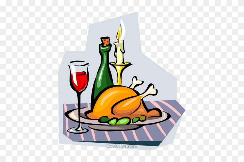 Speisen Clipart - Clipart Candle Light Dinner #1022215