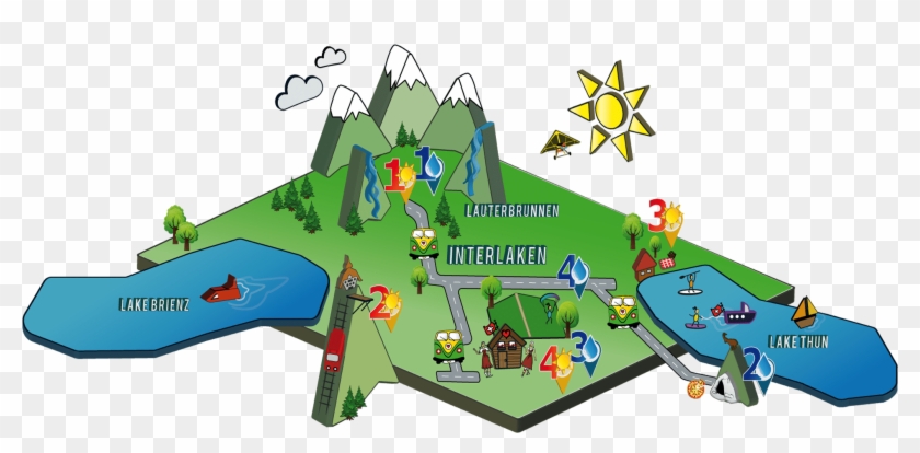 Happy Banana Bus - Illustration #1022284