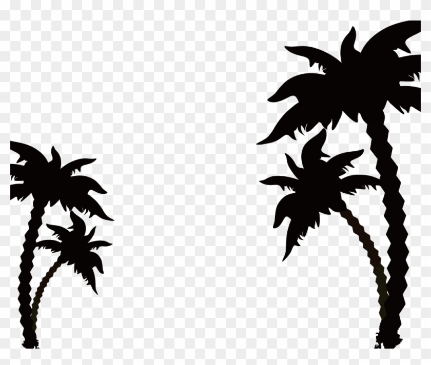 Africa Safari Royalty Free Illustration - Palm Tree Silhouette Png #1022313