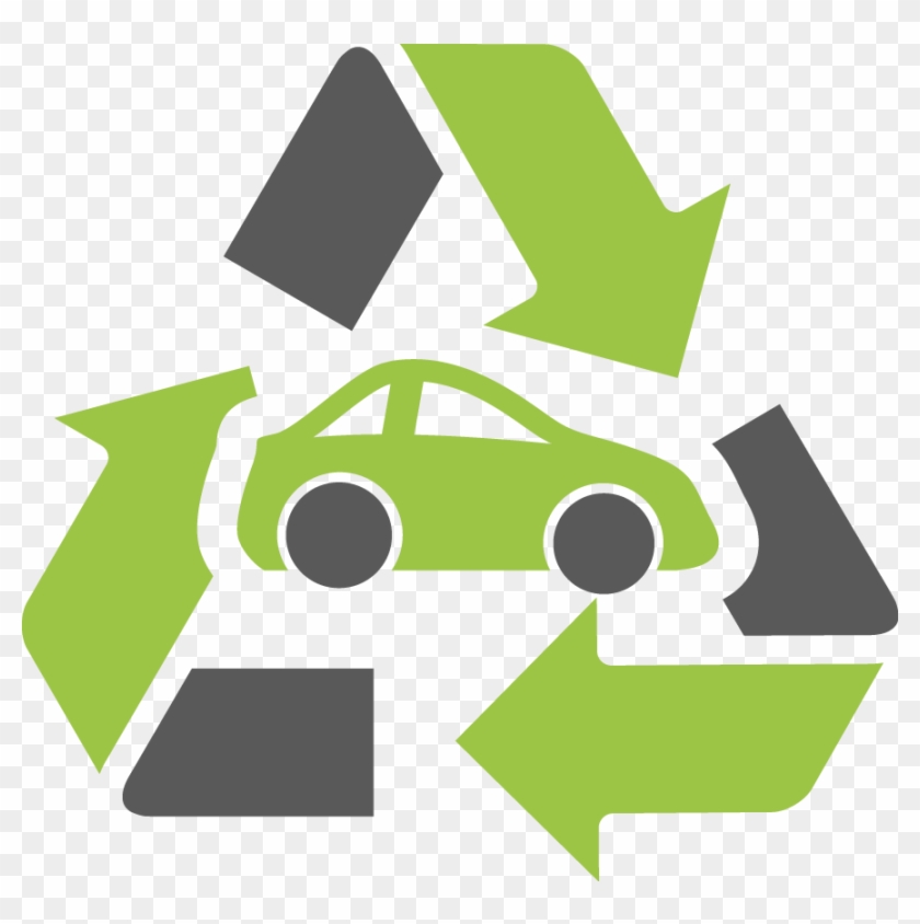 We Recycle - Car Recycling Icon #1022332