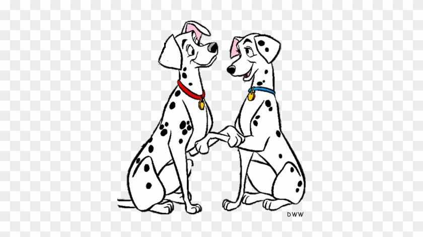 Dogs Clipart - 101 Dalmatians Pongo And Perdita #1022360