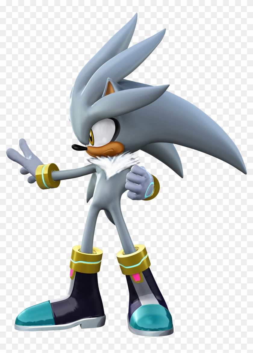Click To Edit - Silver The Hedgehog Boots #1022413