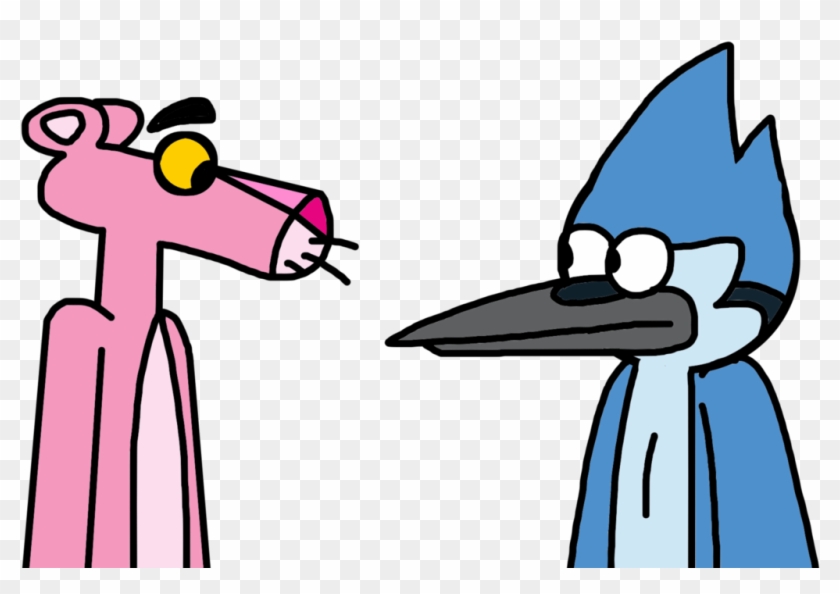 The Pink Panther Meets Mordecai By Marcospower1996 - Pink Panther Vs Cool Cat #1022478
