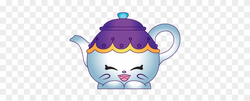 Image Scan Of Figure From Shopkins Food Fair Figures - Teapot #1022525