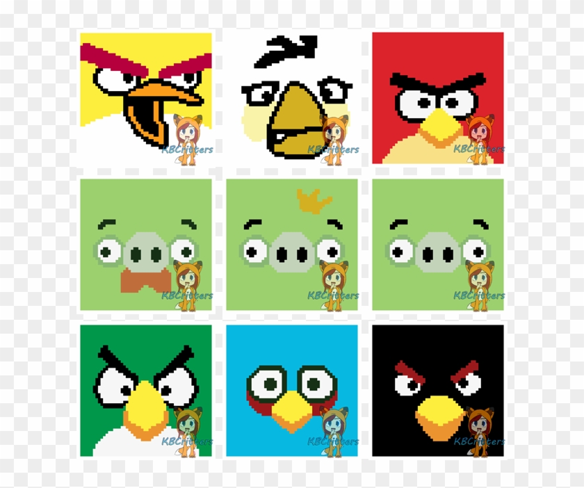 Angry Birds 9 Pack 52×52 - Cartoon #1022529