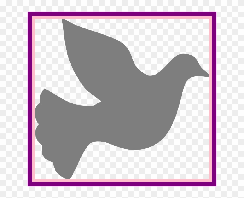 Dove Clipart Descending Dove Clipart Shocking Descending - Chicken #1022538