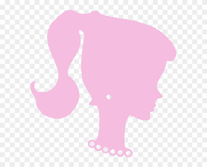 Barbie 20clip 20art Clipart Panda - Barbie Head Silhouette #1022542