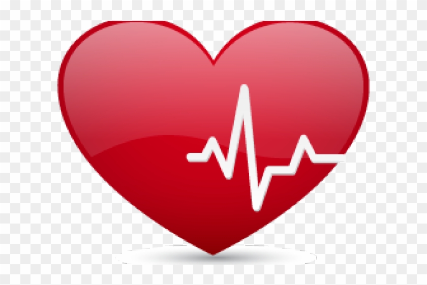 Heart Clipart Heartbeat - Heart Rate Clipart #1022547