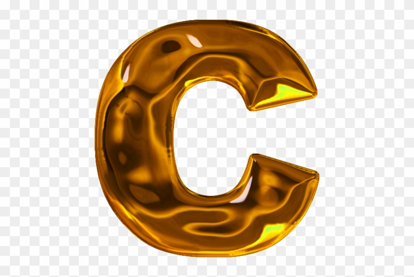 Letter C Png - Letter C Gold #1022665